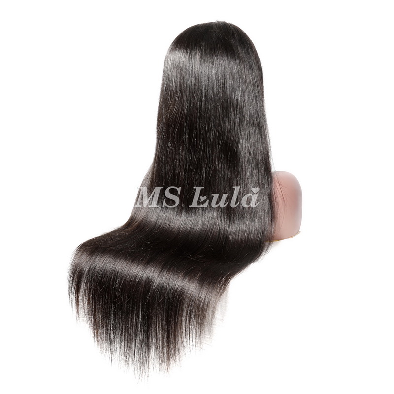 Straight 4x4 5x5 6x6 7x7 Transparent Closure Wig - 图片 7